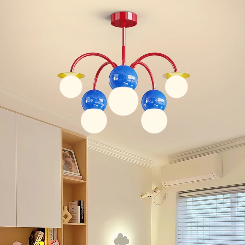 Baby Nursery Light Fixture - Bubble Ball Kronleuchter - Bunte LED-Deckenleuchte