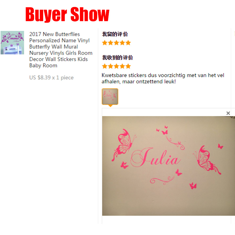 Neue Schmetterlinge Personalis – Baby Nursery Decor Girl Bewertung und Preis