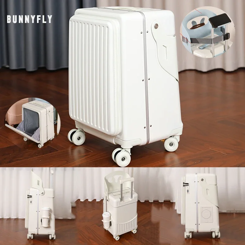 BunnyFly Kid Mom Koffer mit Si – Baby Nursery Trolley Bewertung und Preis