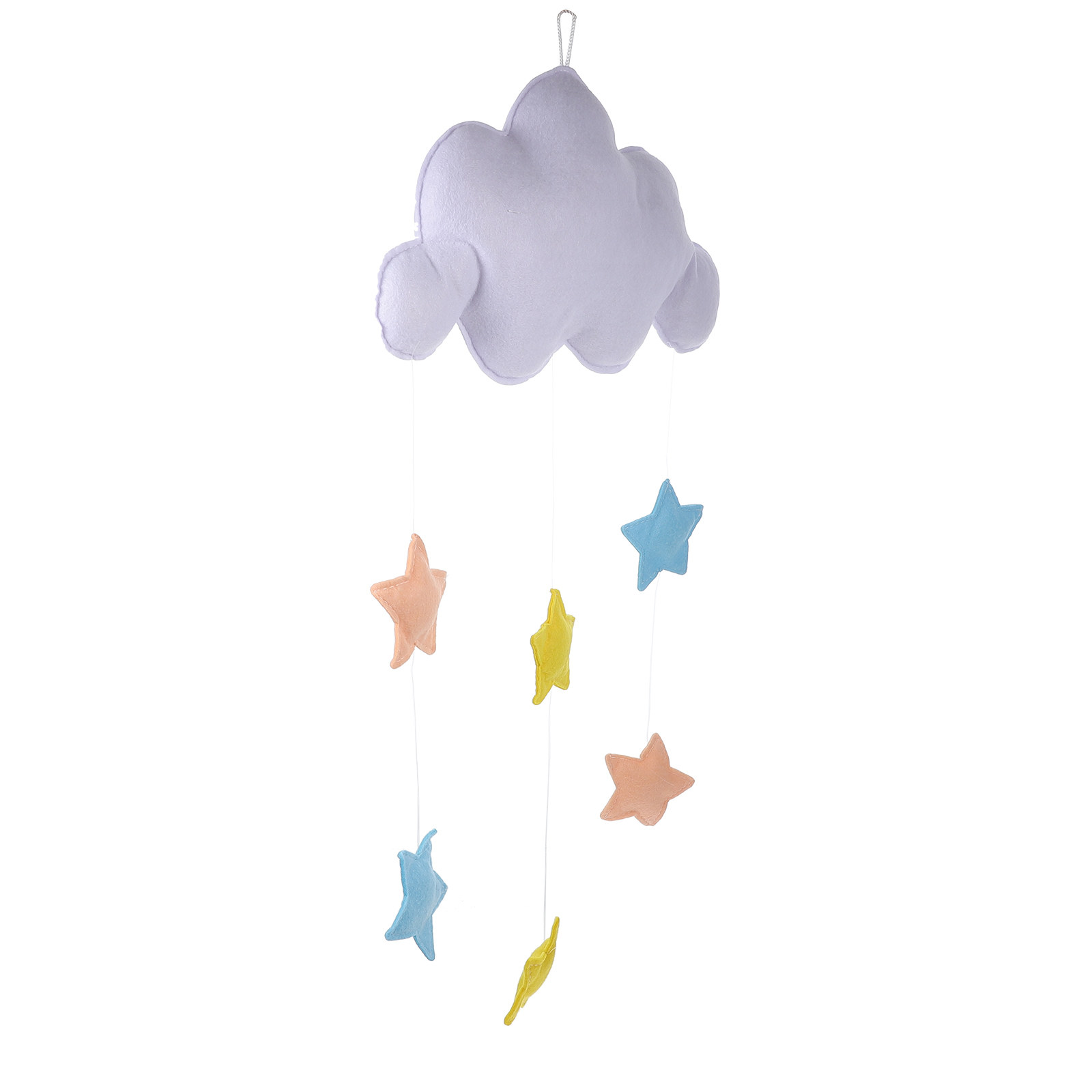 Liebliche Wolken-Stern-Filz-Wa – Baby Nursery Light Fixture Bewertung und Preis